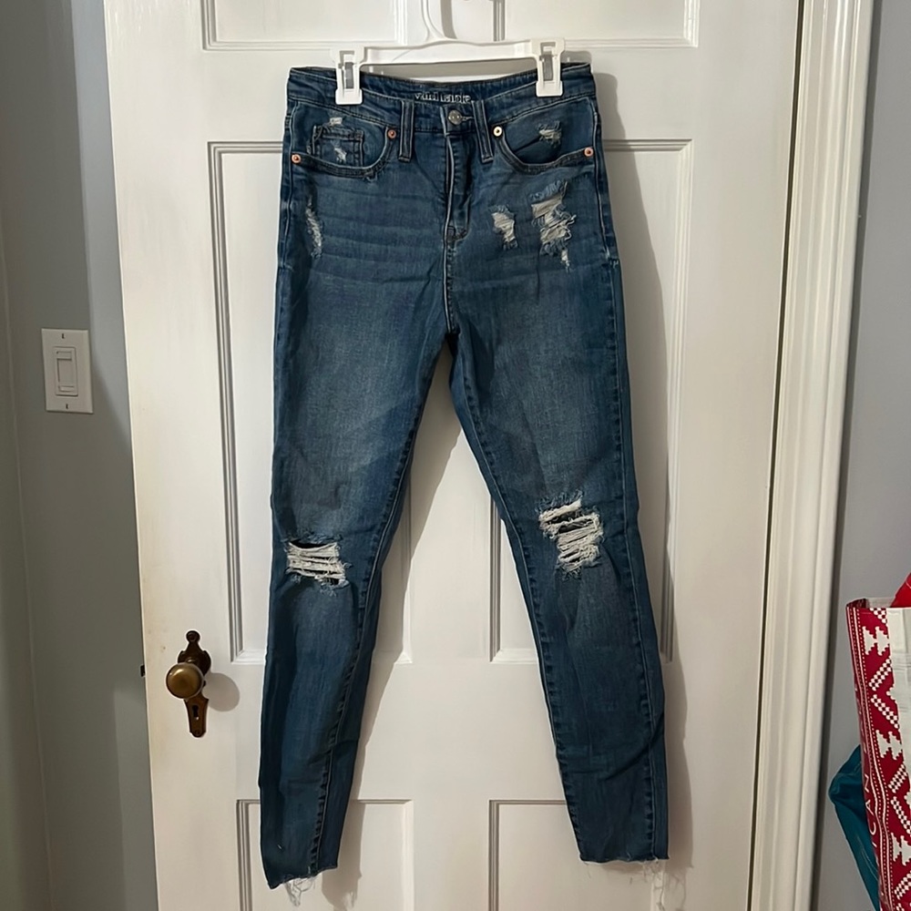 medium wash wild fable distressed jeans